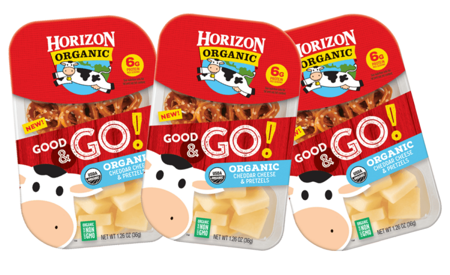 New Horizon Organic Good & Go! line of snack foods introduced