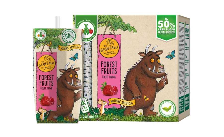 Gruffalo Feasting range launches with designs by Hornall Anderson
