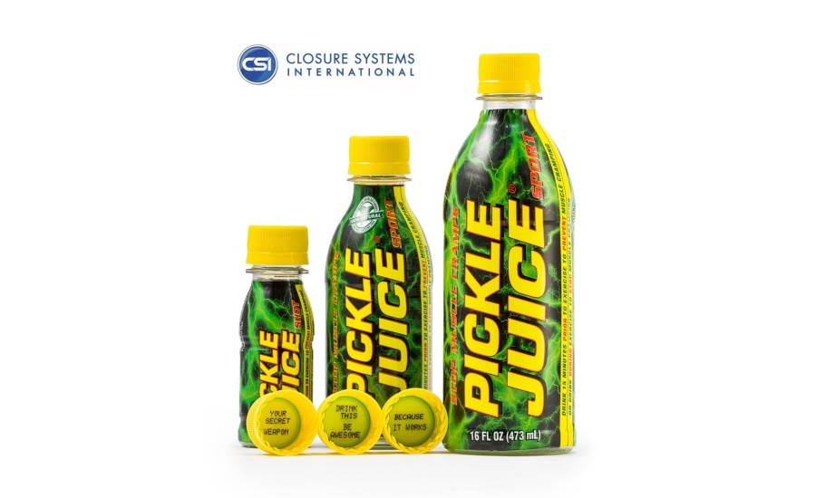 he Pickle Juice Company Selects Closure Systems Internationalâs Extra-Lok 28mm Closure