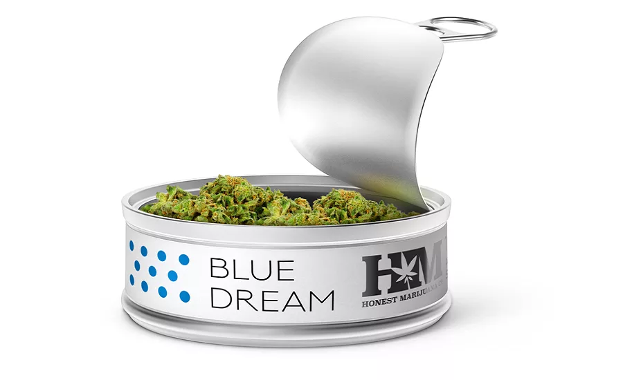 cannabis company reveals new packaging tin