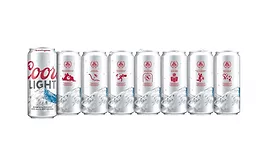 Coors cans