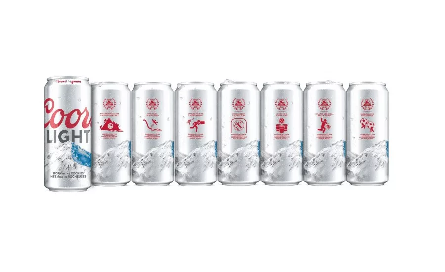Coors cans
