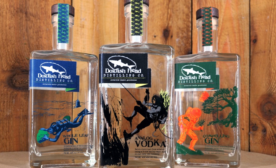 Dogfish Head Distilling Co. enlists help of Saxco International for new packaging design 