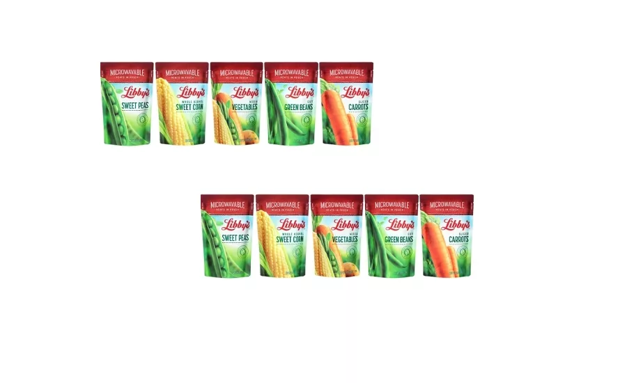 Libby's new vegetable pouches