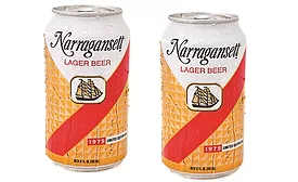 Nostalgic beer can from Jaws movie