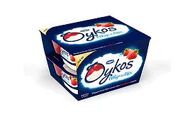Danone Oykos Whip 'n' Mix yogurt sports new package design