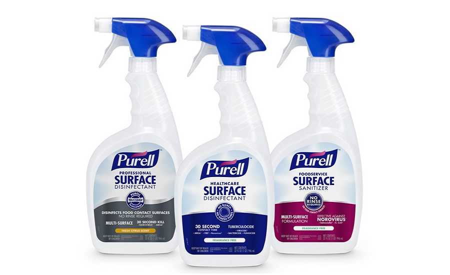 Purell launches new disinfecting sanitizing sprays