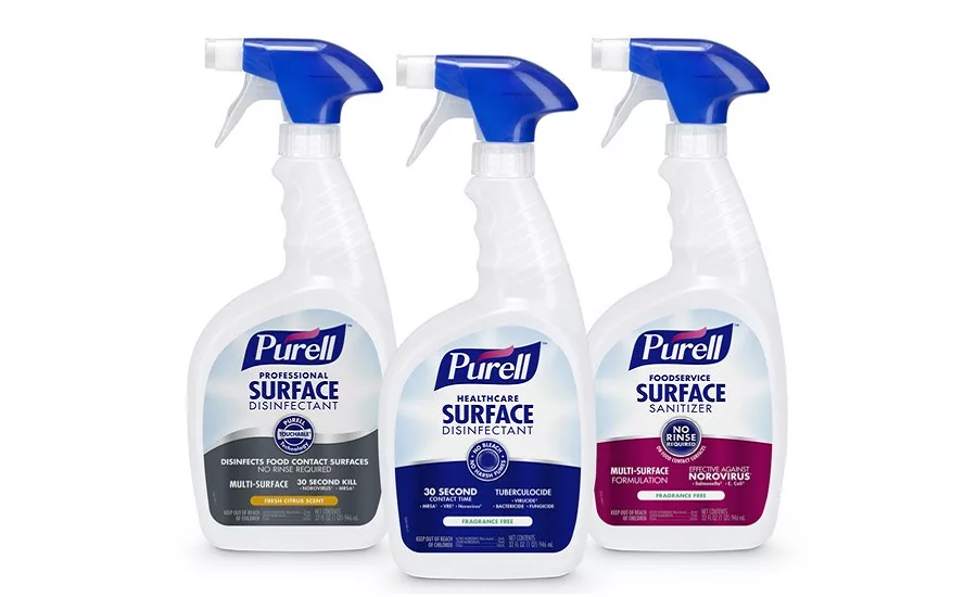 Purell launches new disinfecting sanitizing sprays