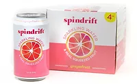 Spindrift new beverage can label