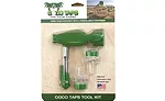 Coco Taps coconut packaging includes tool kit