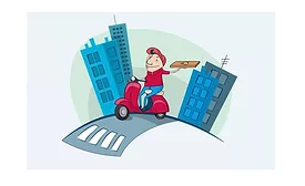 Food delivery service high in U.S.