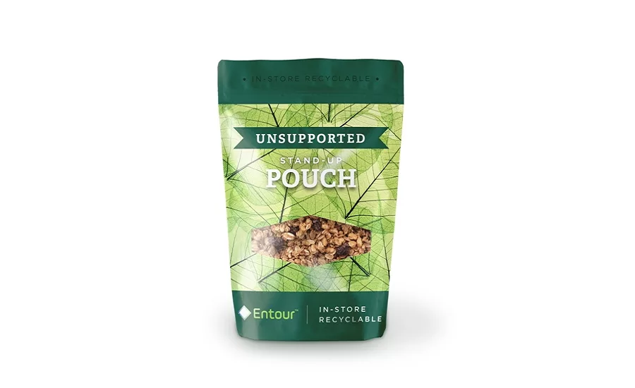 Berry Plastics new stand-up pouch Entour