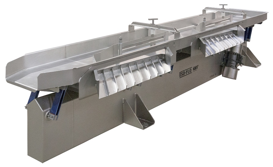 Key Technology's new Iso-Flo conveyor