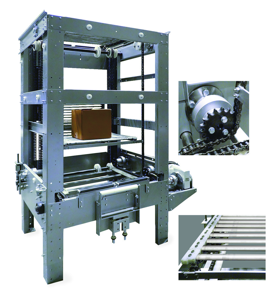 MCE lift conveyor for packaging lines