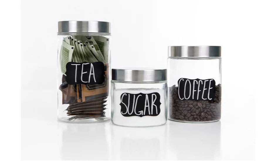 Chalkboard packaging labels