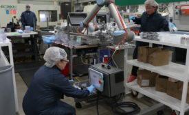 Universal Robots packaging robot