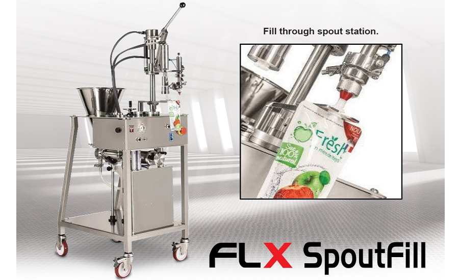 AlliedFlex releases new filling and capping machine for spouted pouches