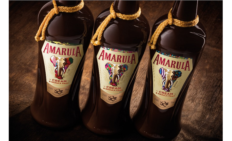 Amarula creates 400,000 unique liqueur labels with variable elephant designs 