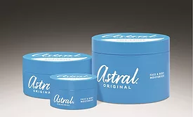 New design for Astral face and body line