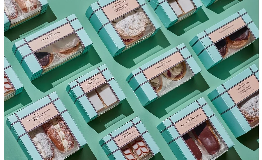 Bringing glamour back to teatime with Booths cakes and puddings redesigned packaging