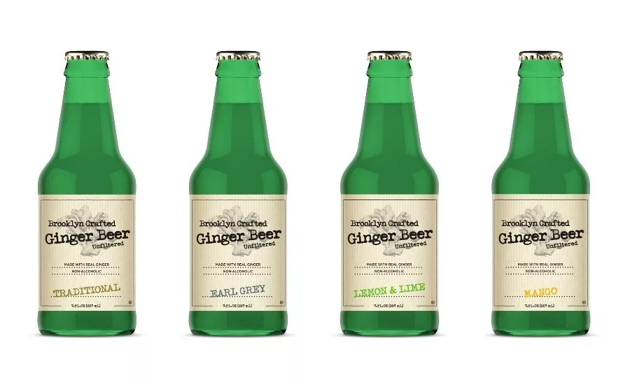 Mini packaging for Brooklyn Crafted ginger beer