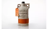 Bulleit Whiskey's new burlap packaging bag