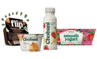 Chobani launches new packaging design with painted fruit images