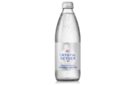  Crystal Geyser® Water Company reintroduces classic glass bottle for 40th anniversary
