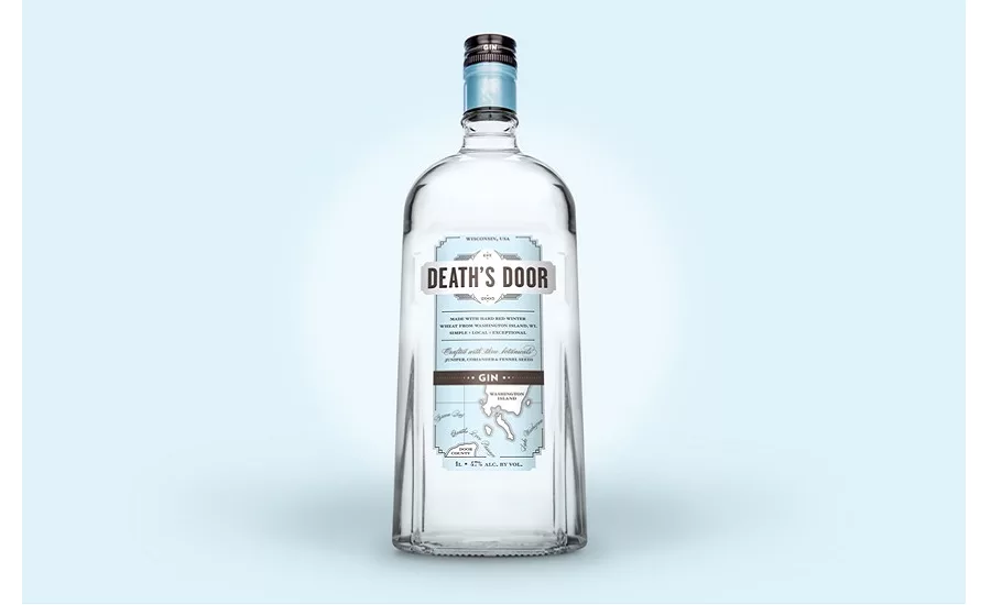 Death’s Door Spirits launches new custom bottle for its gin