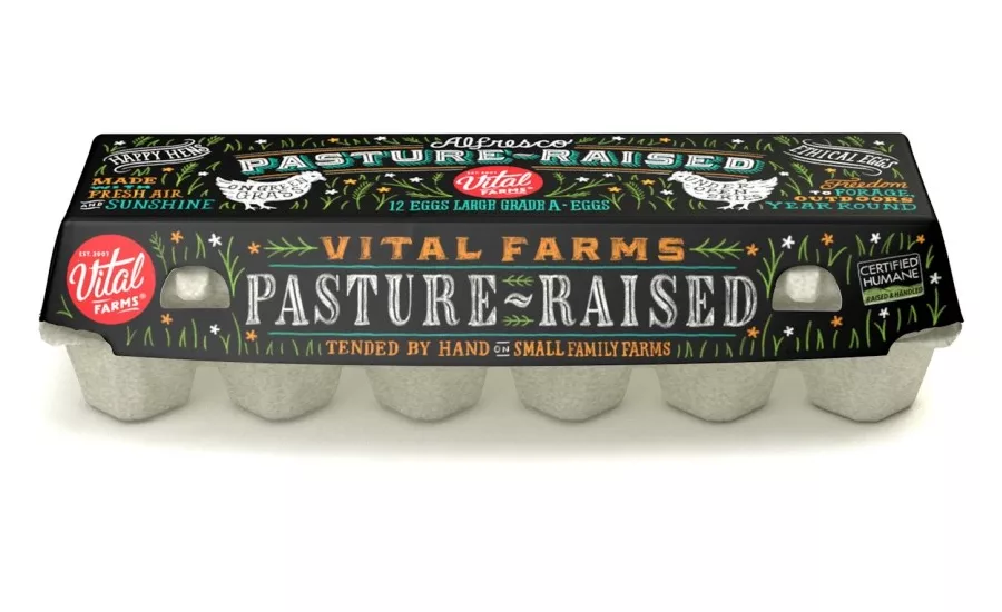 Vital Farms egg cartons get new transparent design