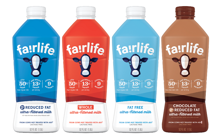 New look for fairlife dairy milk