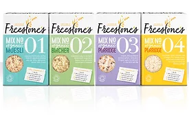 Freestone's new organic cereal hits shelves with big and bold packaging design