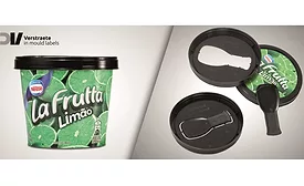 Froneri ice cream touts new spoon-in-lid closure
