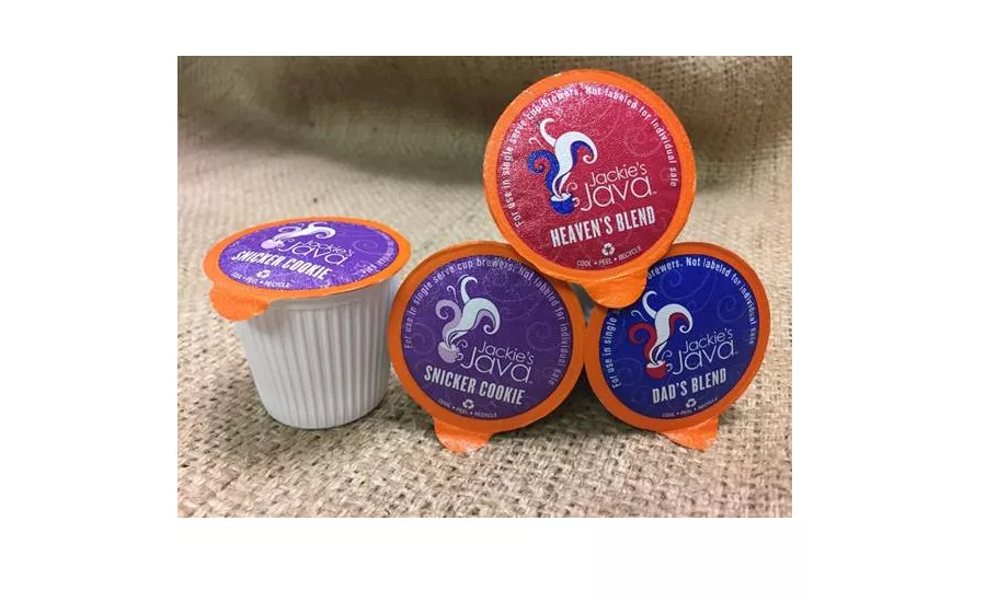 Jackie's Java coffee roaster sells Keurig-compatible k-cups with reyclable packaging