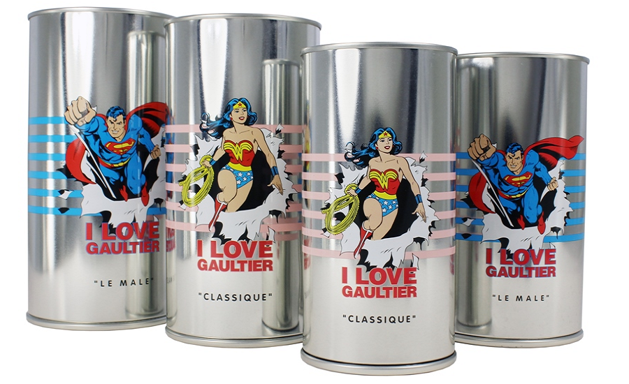 CROWN DEVELOPS “OUT OF THIS WORLD” TINS FOR JEAN PAUL GAULTIER
