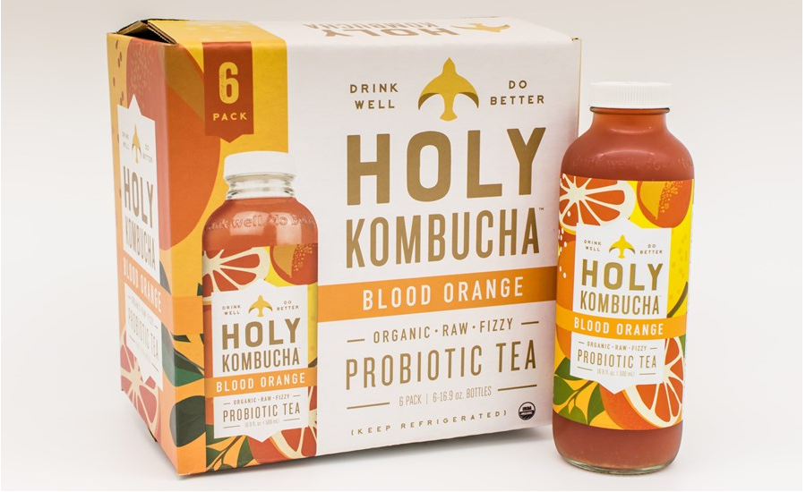 Holy Kombucha gets packaging redesign for wider audience