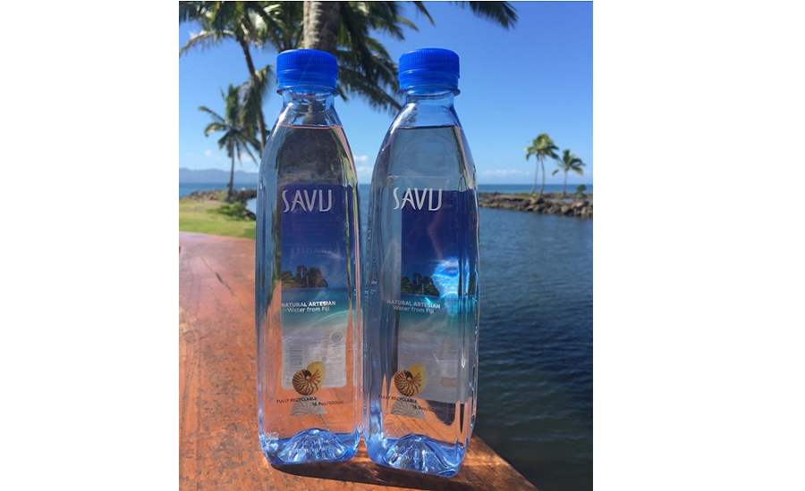 Savu is a new Fijian bottled water from an artesian aquifer in a protected rainforest