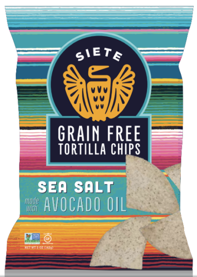 Siete launches grain-free tortilla chips