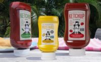 Condiments show real character in new packaging