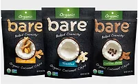 Bare Snacks launches organic coconut chips in 3 flavors
