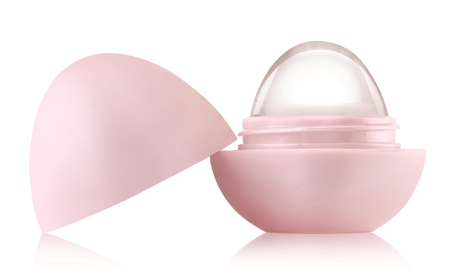 New eos Crystal wax-free lip balm debuts in familiar sphere packaging