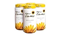 Tiamo organic wine gets packaged in aluminum cans