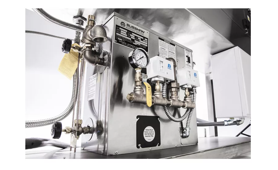 All-in-one steam tunnel perfect addition shrink labeling lines
