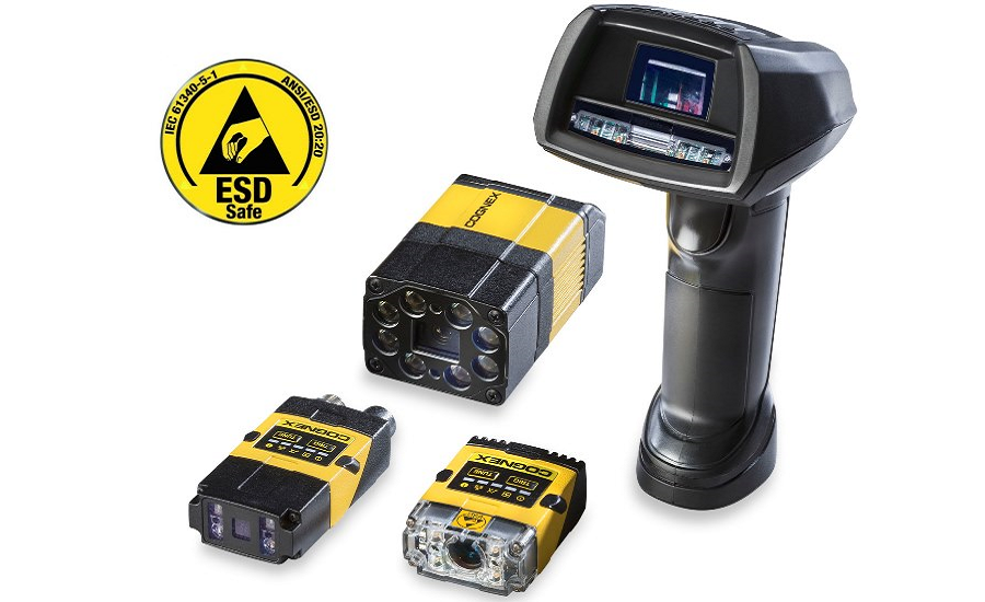 Cognex introduces lineup of ESD-Safe Barcode Readers