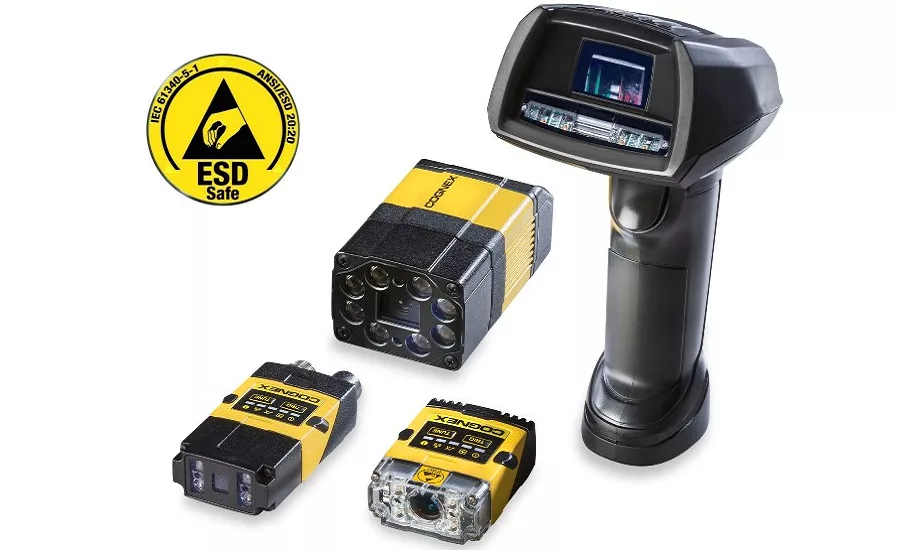 Cognex introduces lineup of ESD-Safe Barcode Readers