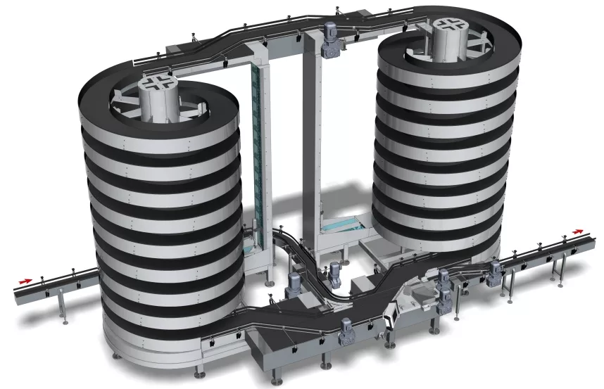 Garvey introduces Infinity Accumulation Loop with Ryson spiral conveyor