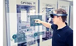Optima's Mixed Reality for smart machine operation.