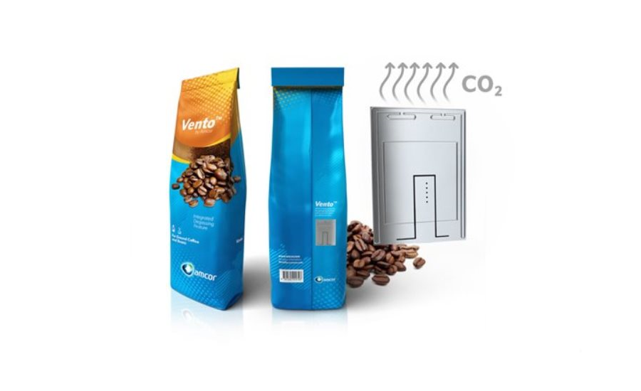 New vento packaging for coffee keeps flavor, aroma intact