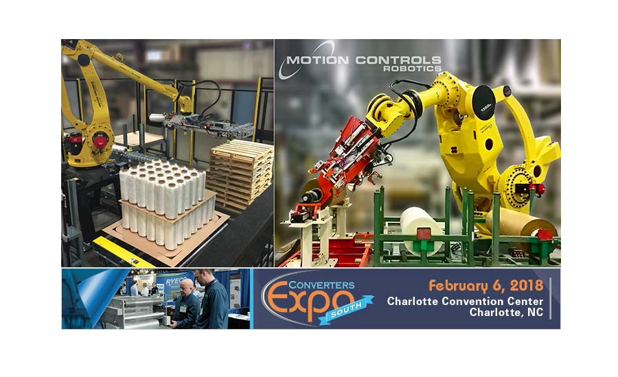 Motion Controls Robotics to exhibit at Converters Expo South