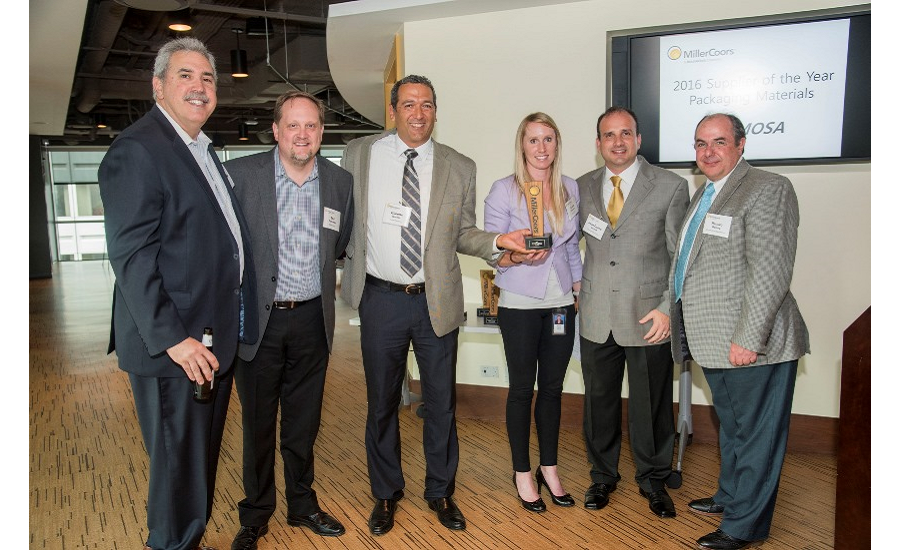 MILLERCOORS DESIGNATES CROWN BEVERAGE PACKAGING MEXICO AS ITS 2016 SUPPLIER OF THE YEAR